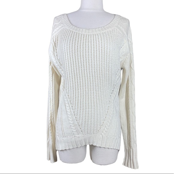 Buffalo David Bitton offwhite long sleeve sweater XL - Picture 1 of 4